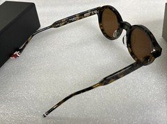 New THOM BROWNE TBS411-47-02AF TKT Sunglasses Tokyo Tortoise Brown 47-24.5-147