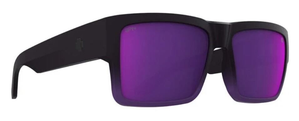 Spy Optic CYRUS Sunglasses – Soft Mt PURPLE FADE / Happy DARK PURPLE Spectra NEW
