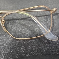 Ray Ban RB3136 Caravan 001 No Lenses Gold Metal Sunglasses Frame Only 55-15