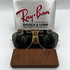 62[]14mm VINTAGE B&L RAY-BAN W0502 GEP G15 GLASS UV EXPLORER AVIATOR SUNGLASSES