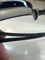 Maui Jim Keokea MJ447-02 55[]20-145 Black Sunglasses (Made In Japan) #378