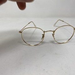 Ray-Ban Italy Round RB3447 001 50-21-145 Gold Sunglasses Frame Only ND60