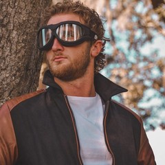 Padded Motorcycle Riding Goggles Over Glasses UV Protective Eyewear