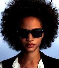 EYLRIM Square Frame Sunglasses for Women Men Trendy Thick 01 Black/Grey