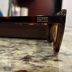 NEW WMP Eyewear Modern One Men’s Sunglasses Tortoise Blue Gradient Avi005 Lens