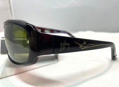 MAUI JIM YELLOW FIN GUY HARVEY MJ 234-11 SMOKE GREY HT POLARIZED SUNGLASSES 9.9