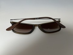 Authentic Ray-Ban RB 4187 CHRIS 856/13 54-18 -145 3N Sunglasses 54mm