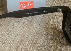New Ray-Ban Justin RB4165 54MM Black Grey Gradient Polarized Sunglasses