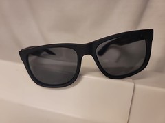 Ray-Ban RB4165 622/T3 Justin Matte Black / dark gray 54mm Sunglasses RB