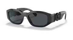 VERSACE VE4361 536087 53mm Black Dark Grey Men’s Sunglasses