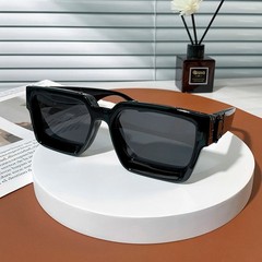 Millionaire Sunglasses For Men Vintage Square Fashion Glasses Luxury Retro