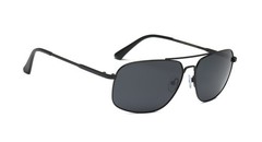 Men’s Sports Polarized Rectangular Sunglasses With Metal Frame Outdoor Shades