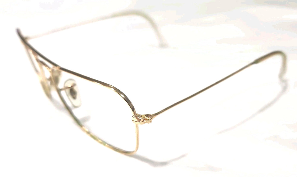 Ray Ban RB3136 Caravan 001 No Lenses Gold Metal Sunglasses Frame Only 55-15