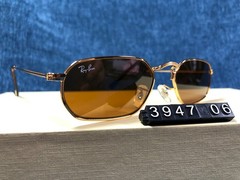 Ray-Ban RB3947 Polished Arista Gold/Brown 57 mm Sunglasses 145mm 001/33 57-18MM