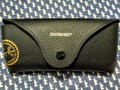 Ray-Ban Chromance Aviator Sunglasses Purple/Gold with Maintenance Kit
