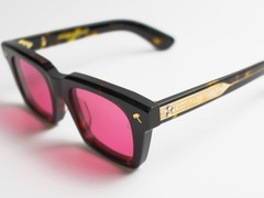 Jacques Marie Mage QUENTIN Sunglasses Havana/Pink 50-22-149mm With Case New