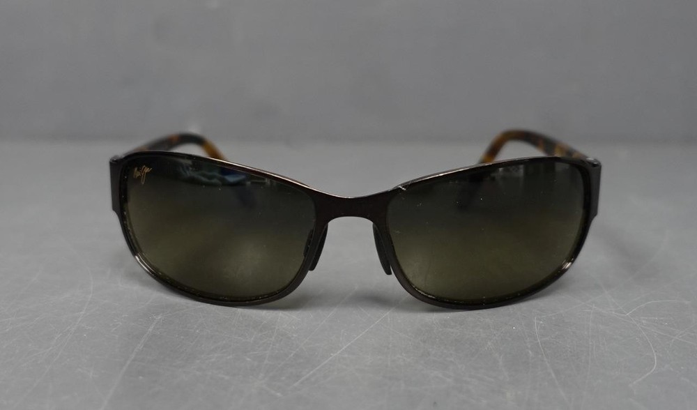 Maui Jim 244-20 Brown/Tortoise Arms/Brown Lenses Wrap Around Sunglasses Italy