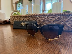 Maui Jim Blossom Cat Eye Black Tokyo Tortoise Frame + Neutral Grey Polarized
