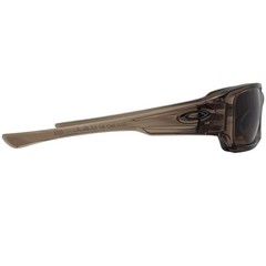 Oakley Five Sunglasses Brown Translucent Frame Bronze Lens Wrap Arounds 51-19