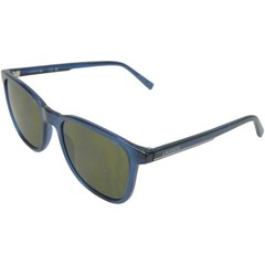 Lacoste Men’s Sunglasses L915S – Transparent Blue with Solid Khaky Lens
