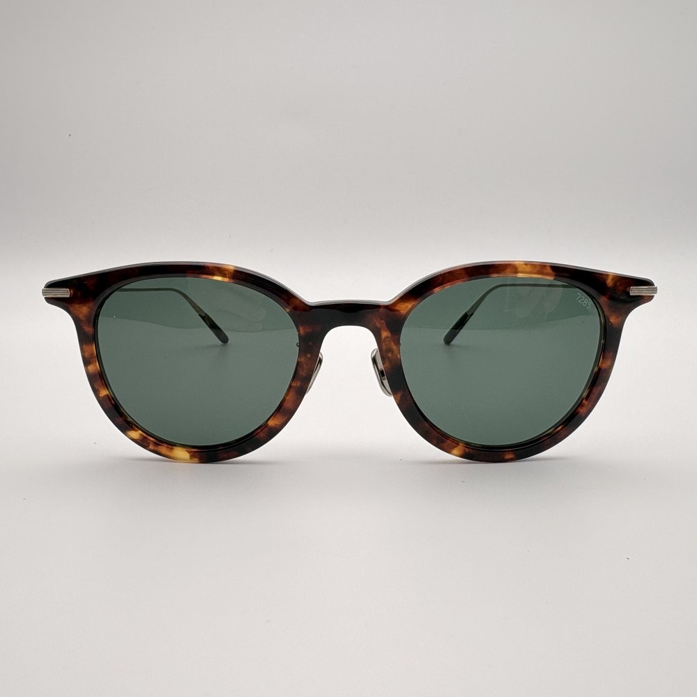 EYEVAN 7285 771 c.3010-GRN Demi Havana & Antique Gold Green Sunglasses 48mm
