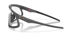 Oakley RSLV clear to black iridium photochromic Lenses, matte carbon Frame