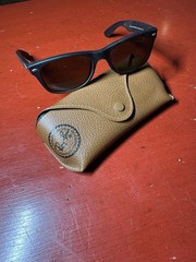 RAY BAN RB 2132 622/19 NEW WAYFARER Black Frame Only With Case