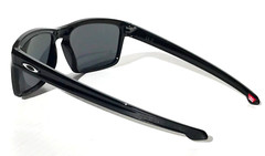 NEW Oakley SLIVER Polished Black POLARIZED Black Lens Sunglass 9262-09