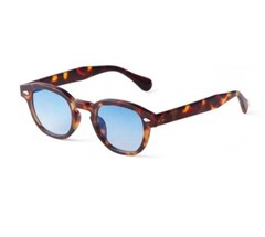 Mens Sunglasses Johnny Depp Robert Downey Tinted Blue Lens Retro Classic Fashion