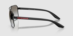 PRADA LINEA ROSSA PS A53S 1BO5O0 Matte Black Grey Gradient 62mm Men’s Sunglasses