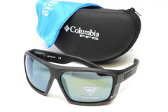 Columbia Sunglasses Baitcaster Men’s Matte Black 64mm Polarized PFG C509SP-002