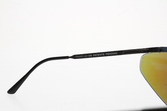 VINTAGE GARGOYLE LEGENDS SUNGLASSES BLACK MATTE MIRROR METAL MADE IN USA