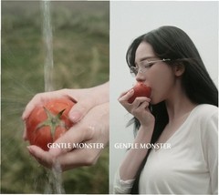 NEW Gentle Monster KARINA Veggie Collection Mori 02(GR) Silver Green Authentic
