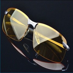 Set Of 2 Pairs Night Vision Polarized Tac Sunglasses Driving Day Night Glasses