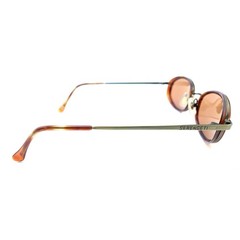 Serengeti 6477 Copper Brown Tortoise Round Oval Sunglasses Brown Lens Japan