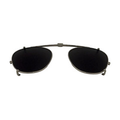 Garett Leight Silver HAMPTON SUNGLASSES CLIP-ON 46mm 1mm 1mm