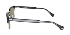 NEW JOHN VARVATOS SJV556 SUNGLASSES BROWLINE BLACK FULL-RIM BLACK MENS JAPAN