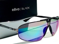 Revo ALPINE Shiny Gunmetal POLARIZED PHOTOCHROMIC Evergreen Sunglass 1182 00 GN
