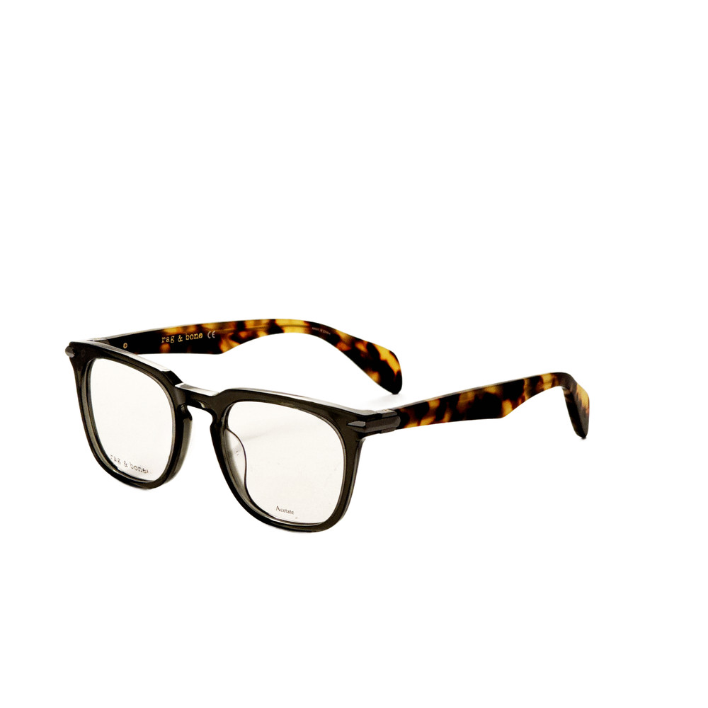 Rag & Bone Men’s 49 mm Khaki Havana Opticals RNB7008-T6V-49