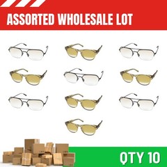 WHOLESALE ASSORTED LOT 10 JOHN VARVATOS SUNGLASSES brand name liquidation budget