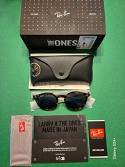 Ray-Ban Larry ORB7680S 1332R5 Yellow Havana Blue Japan Ltd Edition 1 of 350 NWT