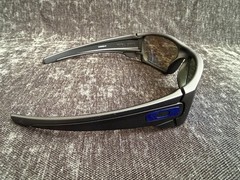 Oakley sunglasses Gascan steel Black frame Prizm Blue Polarized lens OO9096-01
