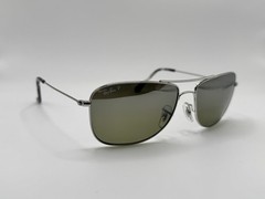 Ray-Ban RB3543 003/5J Chrome/Chrome Chromance Polarized Sunglasses READ DESCR