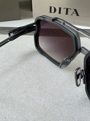 DITA HYPERLUX-1000 DTS470-01 Matte Black Black Iron Grey Gradient Sunglasses