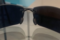 Maui Jim Lighthouse MJ-423-02 Sunglasses Gloss Black Neutral Grey 65-13-127