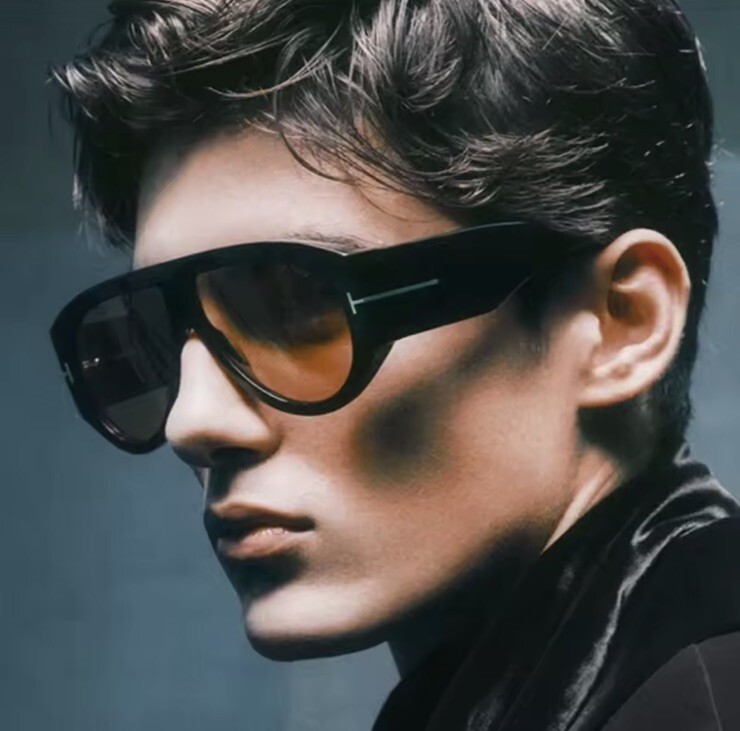 Brand Luxury Sunglasses Men Fashion Style Italy Designer Celebrity Actor Iconic