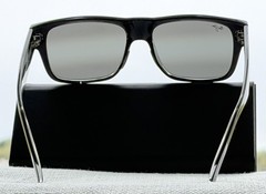 Maui Jim Keahi MJ 873 02 Black Frame + Grey Polarized Lens Sunglasses