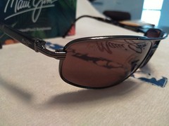 NEW DISPLAY Maui Jim “KAHUNA” 162-02 Gunmetal Frames/MAUI ROSE LENSES RARE!