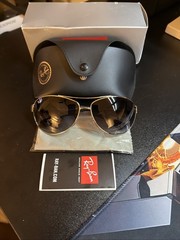 Ray-Ban Rb3386 Pilot Sunglasses Gradient 63 mm – Silver/Grey
