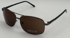 Kenneth Cole Reaction Shiny Gunmetal Mens Rectangle Metal Sunglass, KC1379. 8E